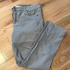 SOLD - LOFT gray pants